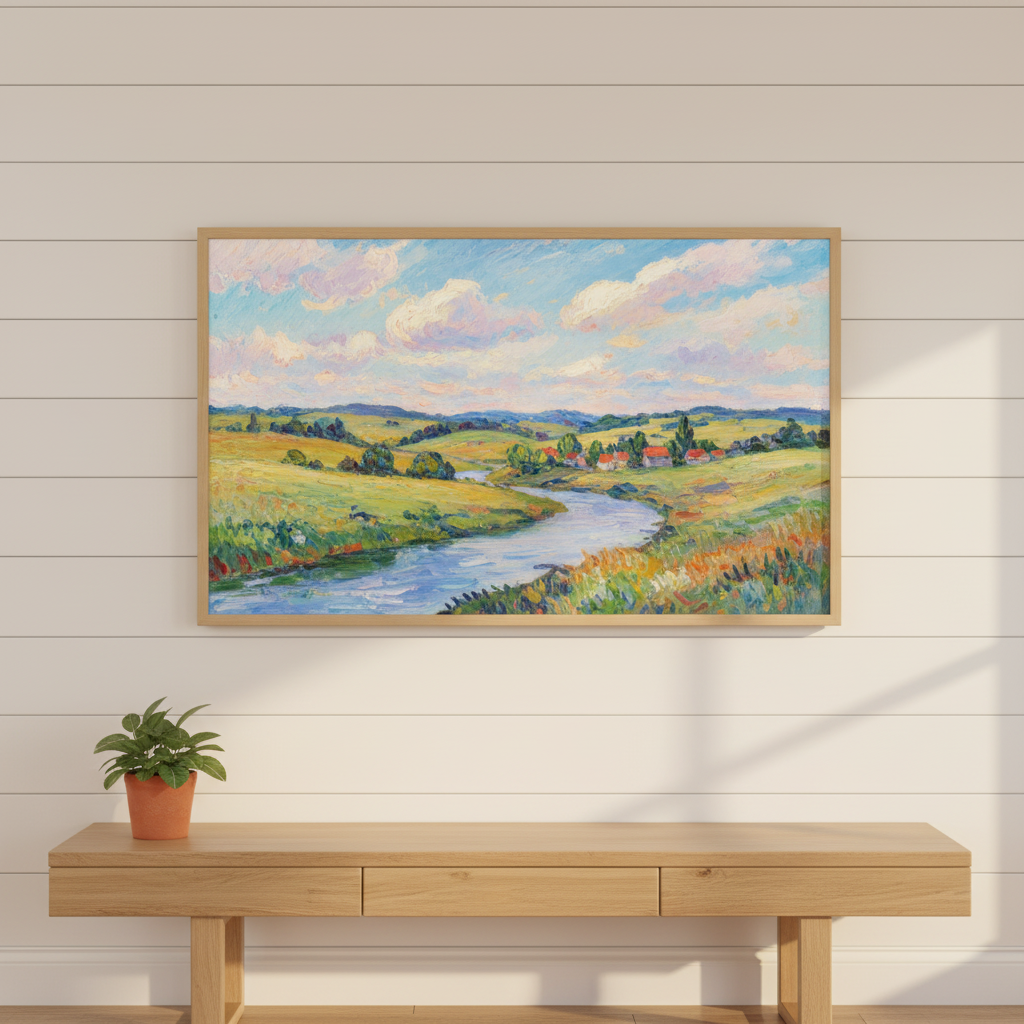 The Samsung Frame TV in Canadian Homes: Art Mode, the 2025 Lineup, and the Flush-Wall Details That Matter